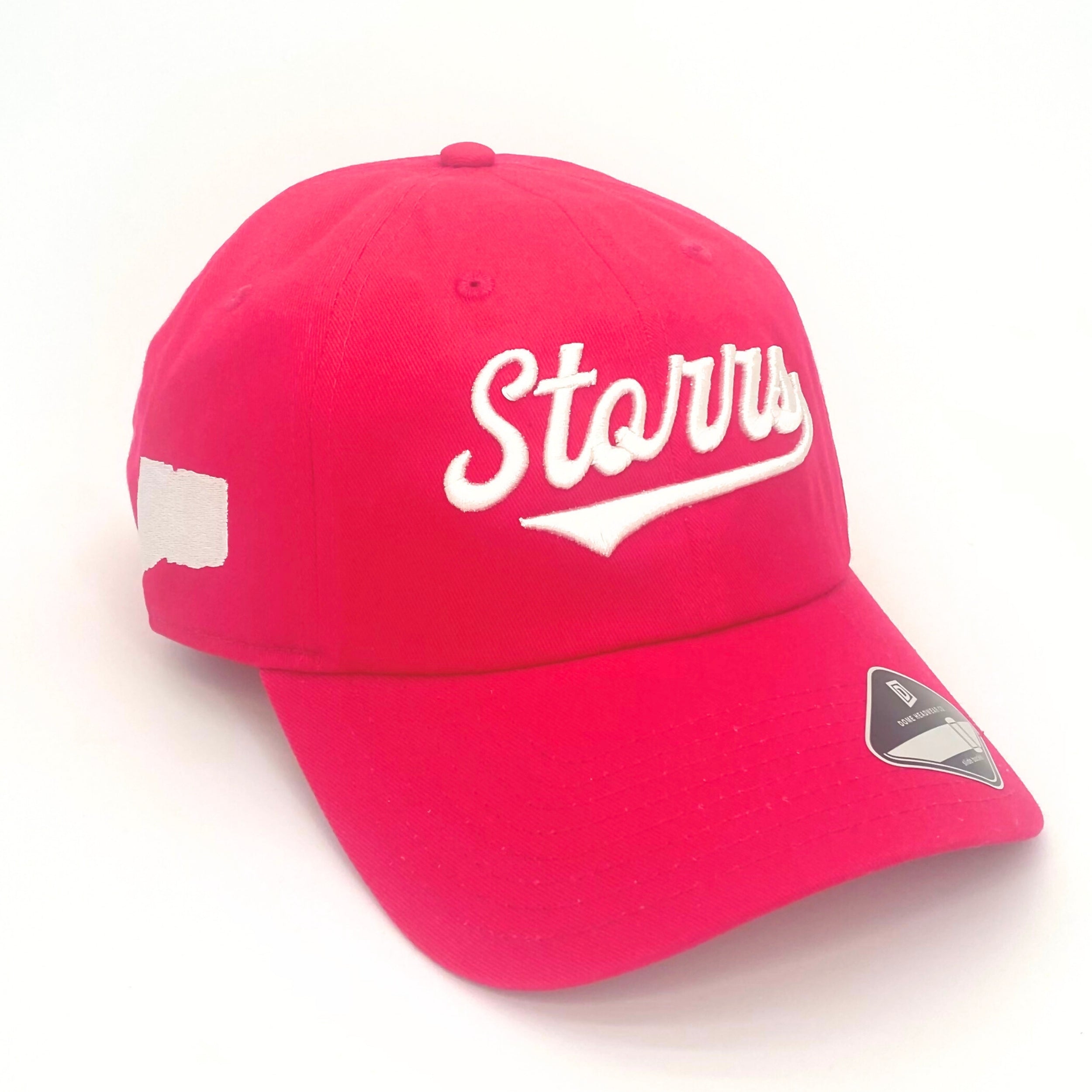 Storrs Script Dad Hat (Pink/White)