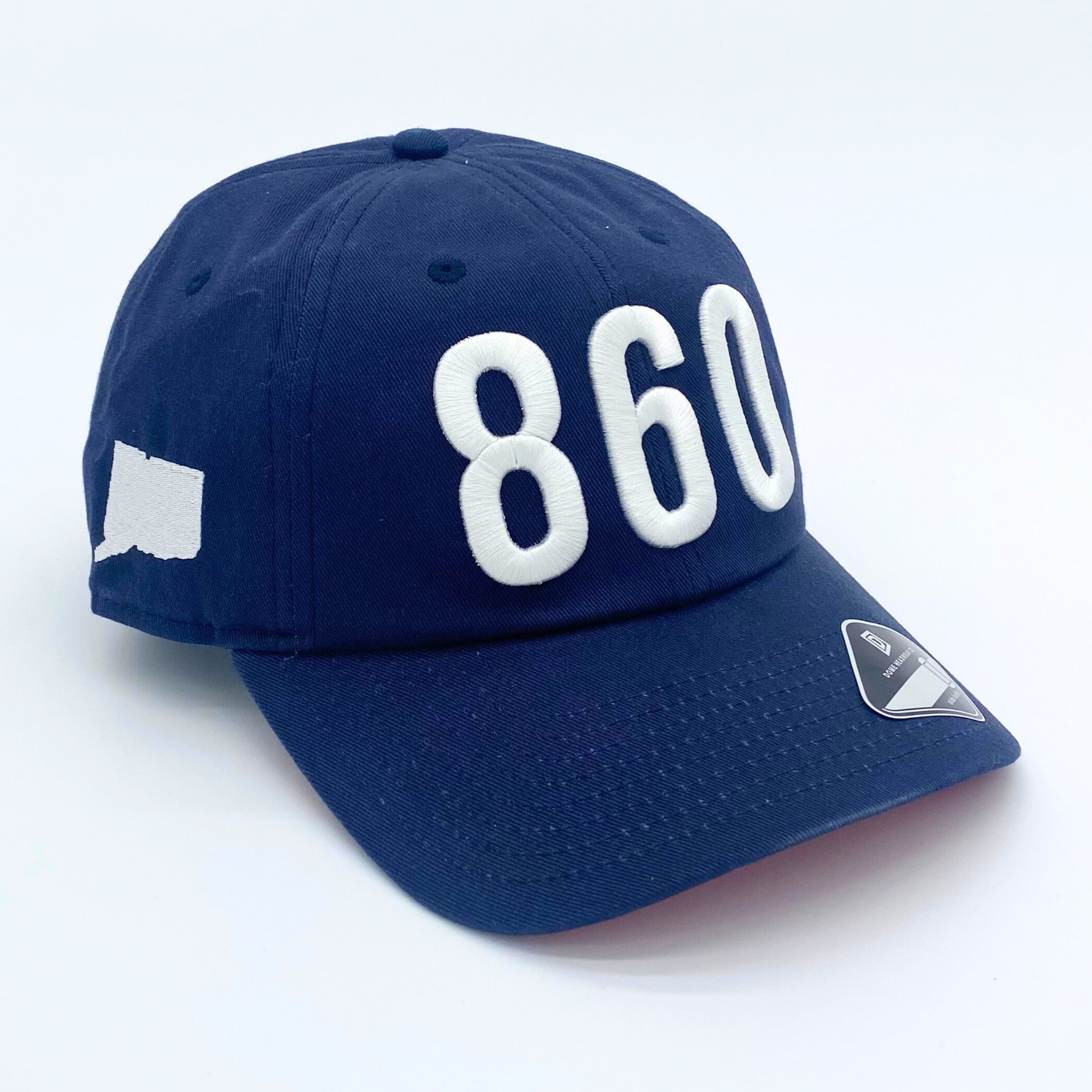 860 Dad Hat (Navy/White)