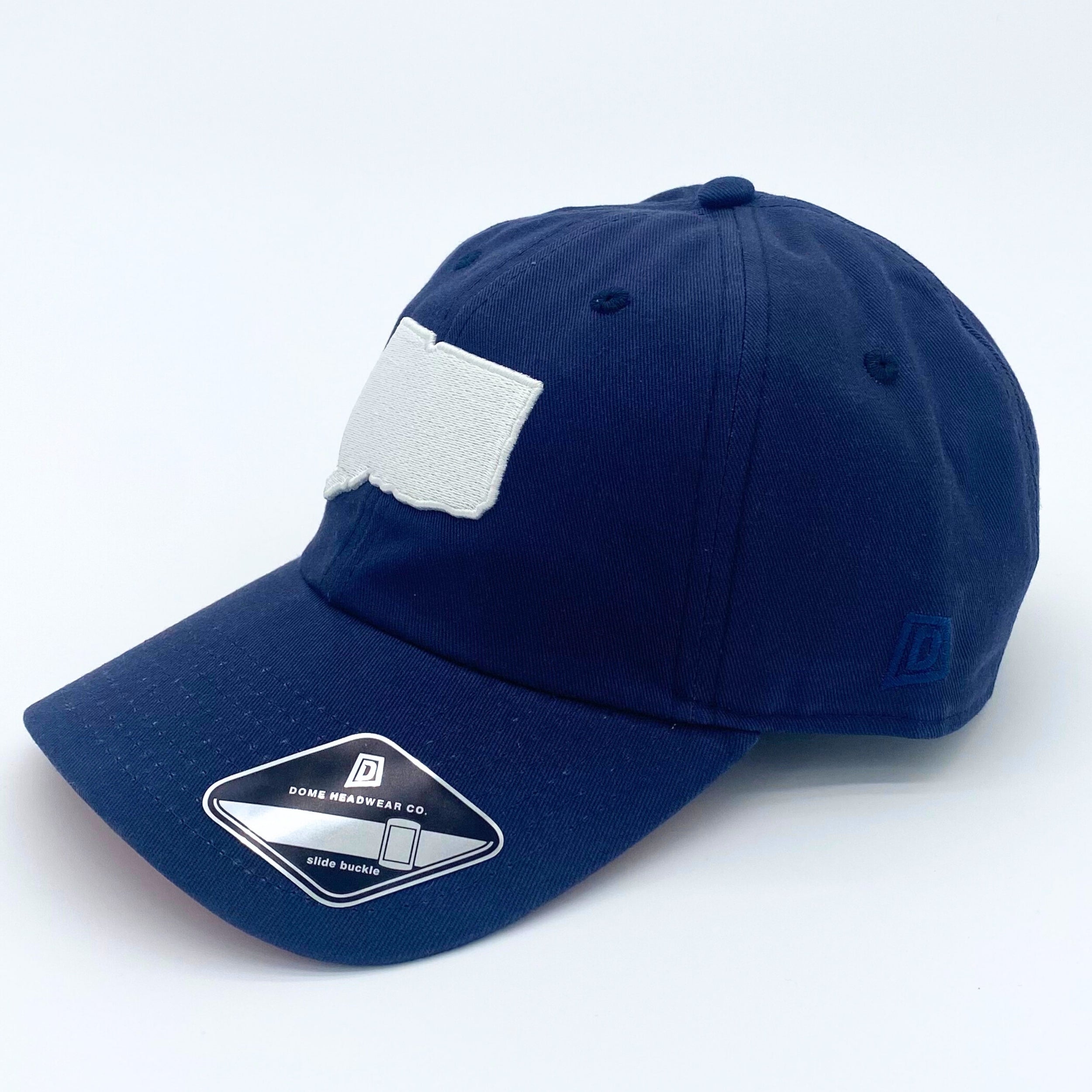 CT State Dad Hat (Navy/White)