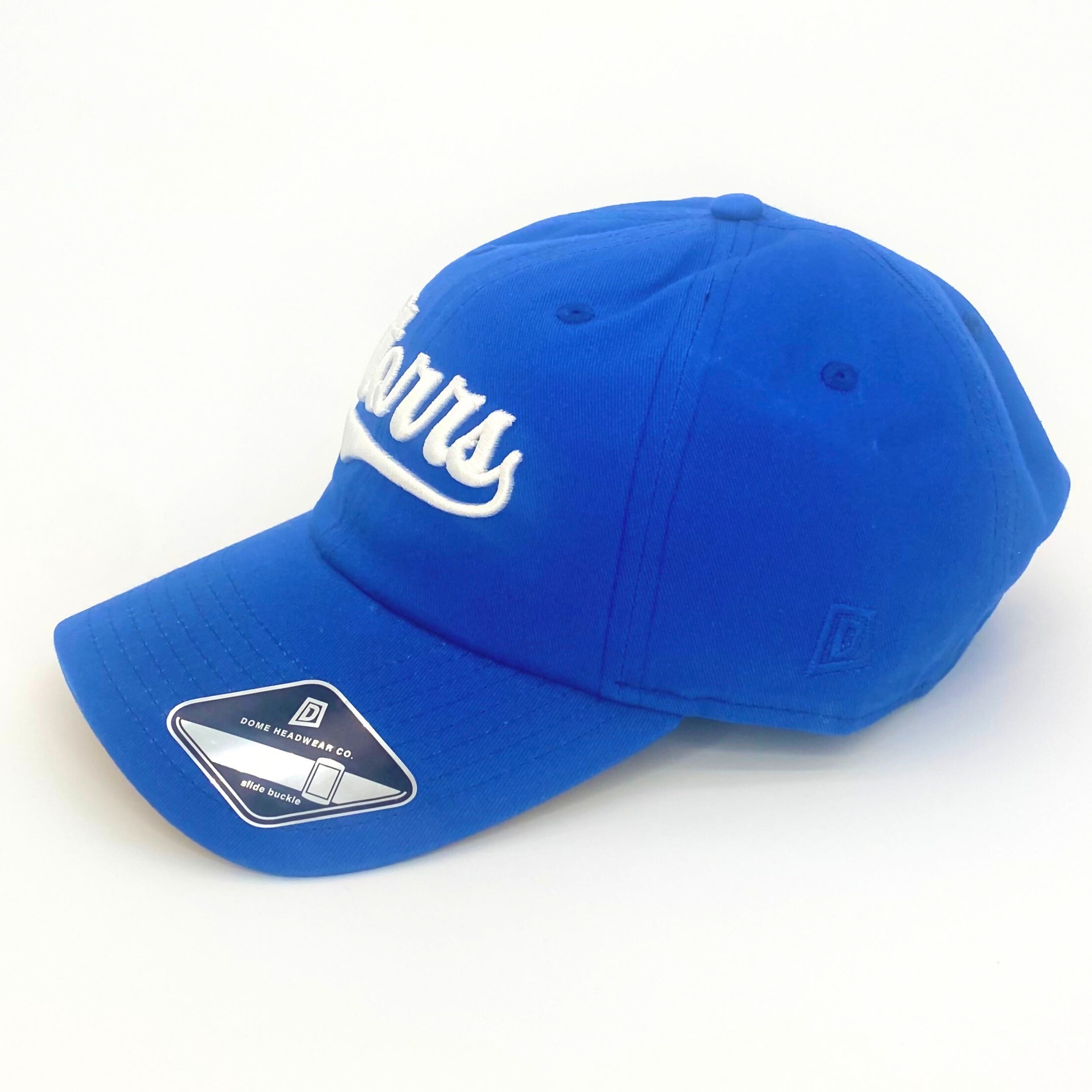 Storrs Script Dad Hat (Royal/White)