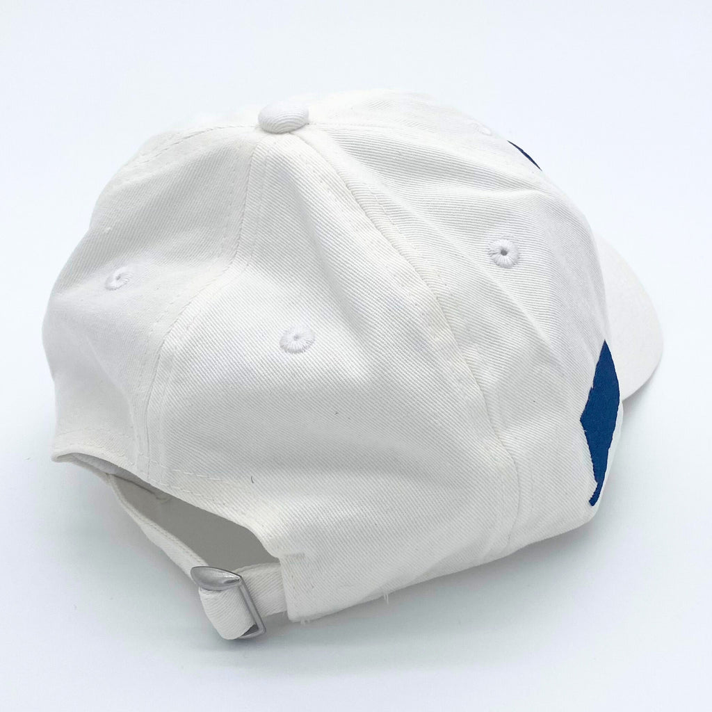 860 Dad Hat (White/Navy)