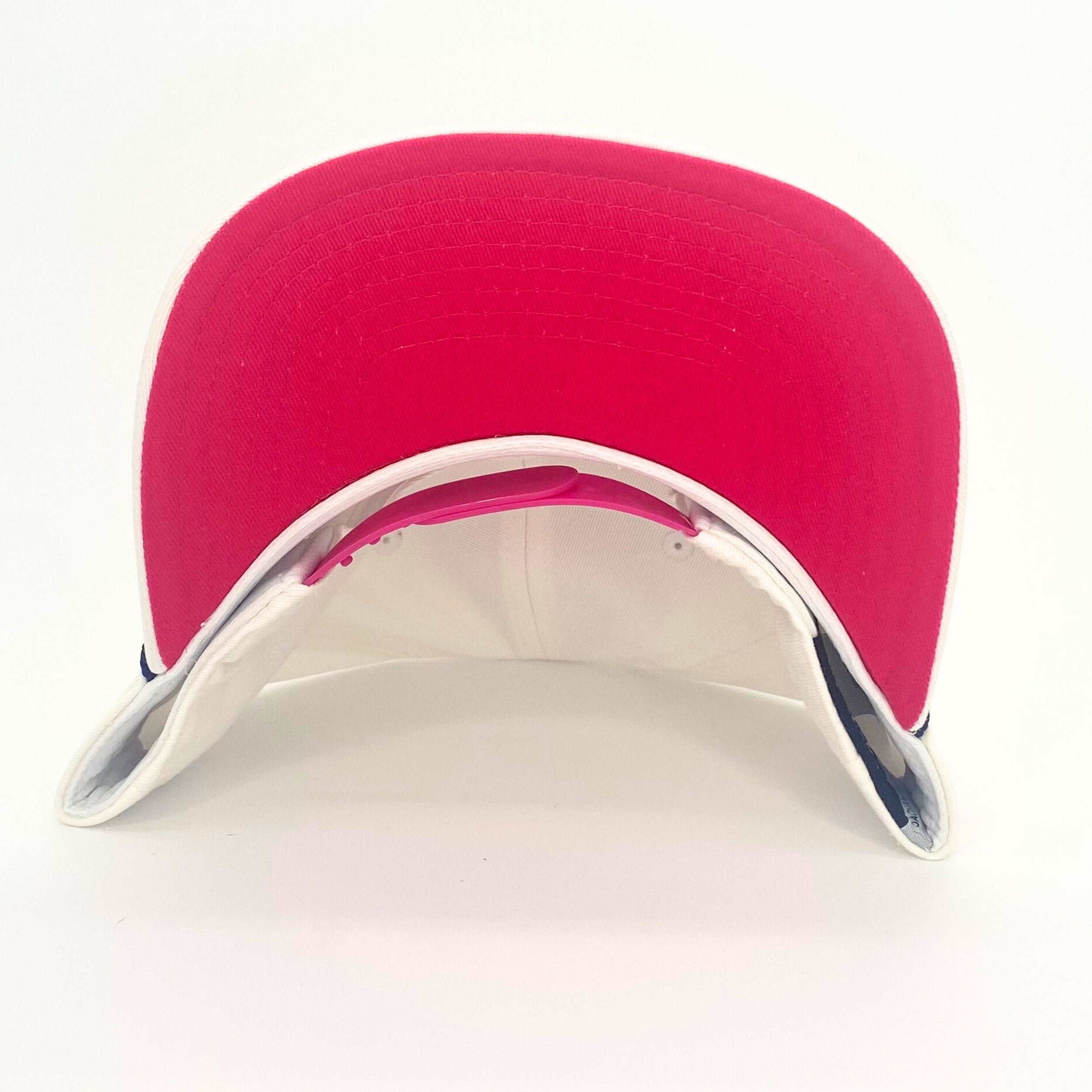 CT State Snapback (White/Pink)