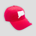 CT State Dad Hat (Pink/White)