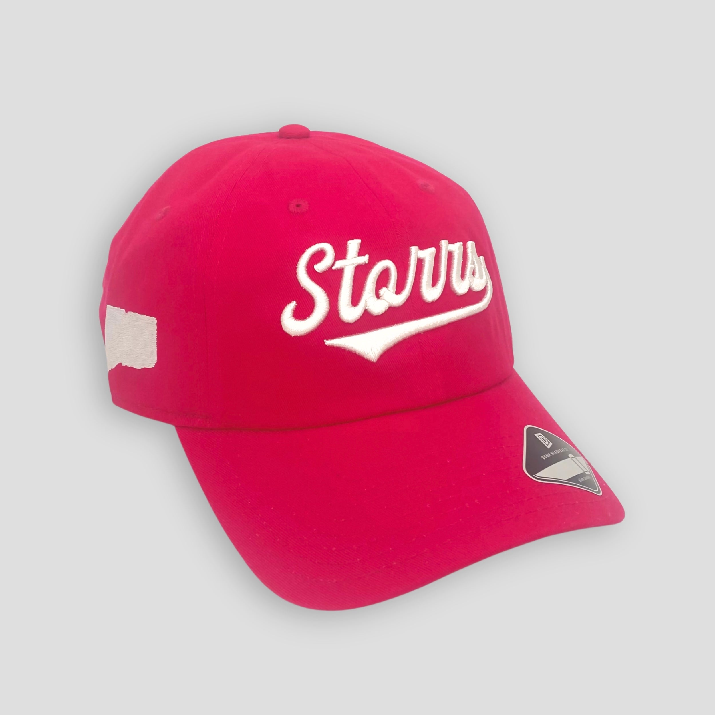 Storrs Script Dad Hat (Pink/White)