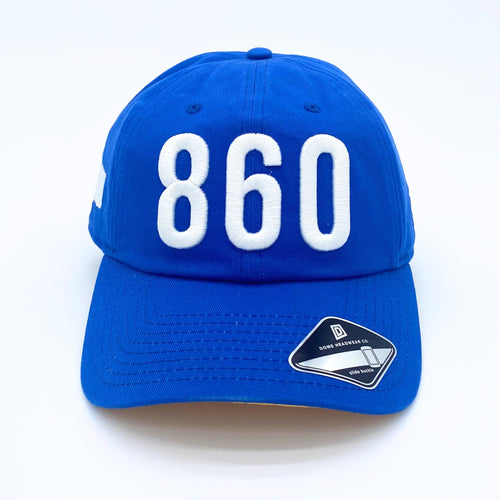860 Dad Hat (Royal/White)