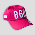860 Dad Hat (Pink/White)